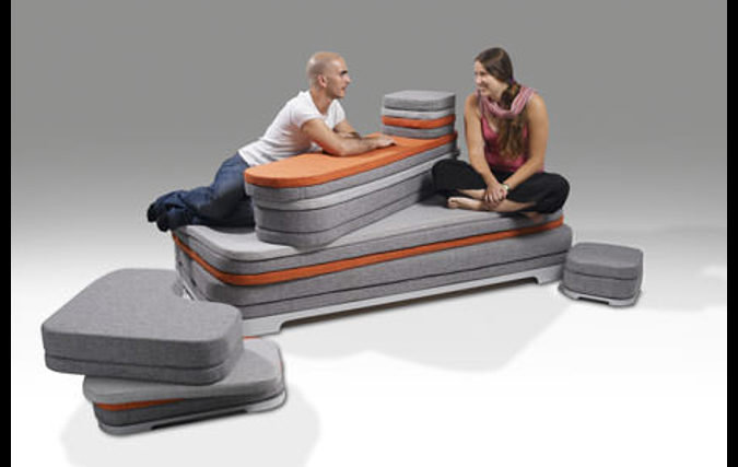 מערכת ישיבה מודולארית ,Layer-Out | חיים טליאס