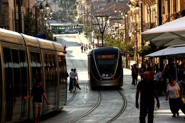 הרכבת הקלה בירושלים, צילום: ויקיפדיה