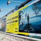 תמונות של בוגרת החוג בשלטי חוצות