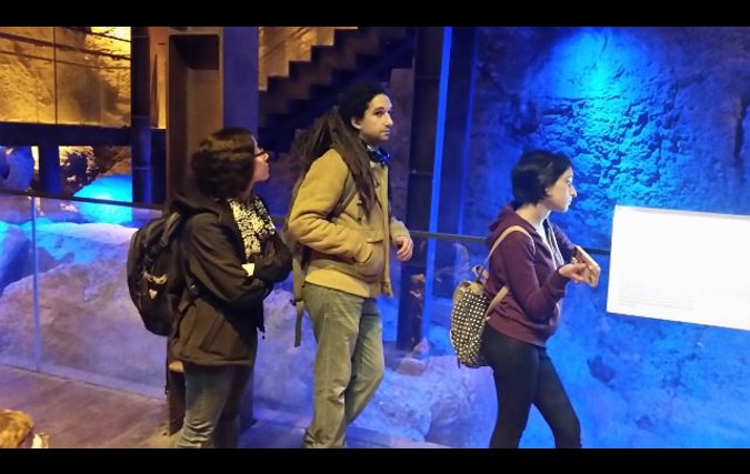 הבריכה הכנענית שאגרה לתוכה את מי המעיין ומשם היו תושבי ירושלים מעלים מים לעירם.