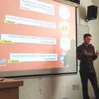 יאיא פינק בביקור במכללה