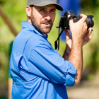 מיכה לובטון במפגש עם הסטודנטים בחוג לתקשורת צילומית