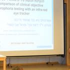 הצגת עבודות הגמר 2018 בחוג לאופטומטריה