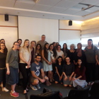 משתתפי תוכנית הנשיא למצוינות בביקור במכון ויצמן