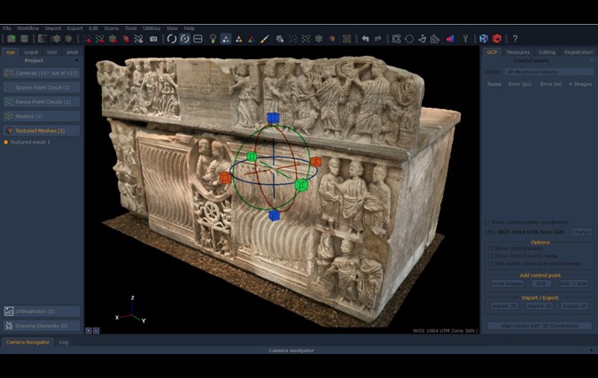 Construction of Photogrammetric Model (Bible Lands Museum Jerusalem)