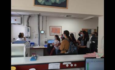 סיור במעבדות ההמטולוגיה 
