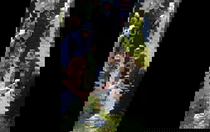 איסוף דגימות צמחים במסגרת פרויקט המחקר 'ביו-אקפלור'