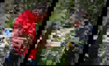 איסוף דגימות צמחים במסגרת פרויקט המחקר 'ביו-אקפלור'