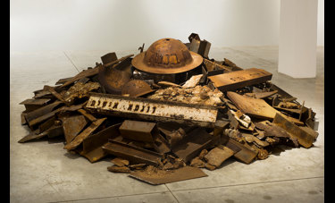 צילום: יורם רשף Swan Song Instalation