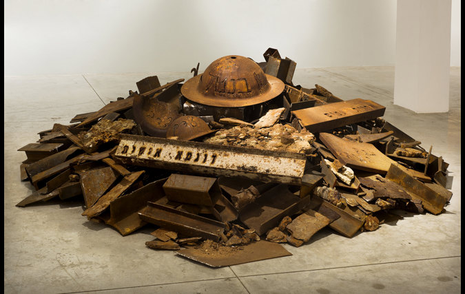 צילום: יורם רשף Swan Song Instalation