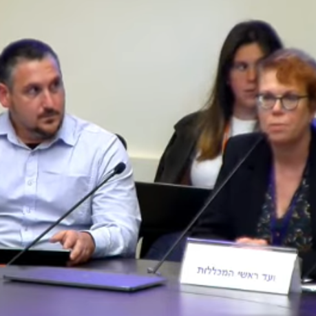 אריאלה גורדון שאג בכנסת