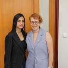 מגי טביבי אורחת של תוכנית הנשיאה למצוינות