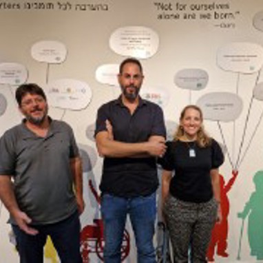 ביקור במרכז יזמות ביח שיקומי לילדים אלין